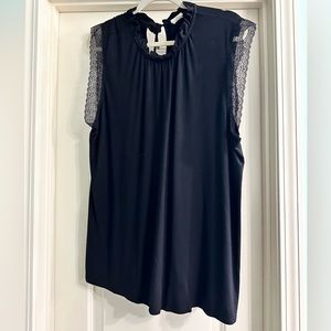 Good Hart Black Sleeveless Top Size XXL